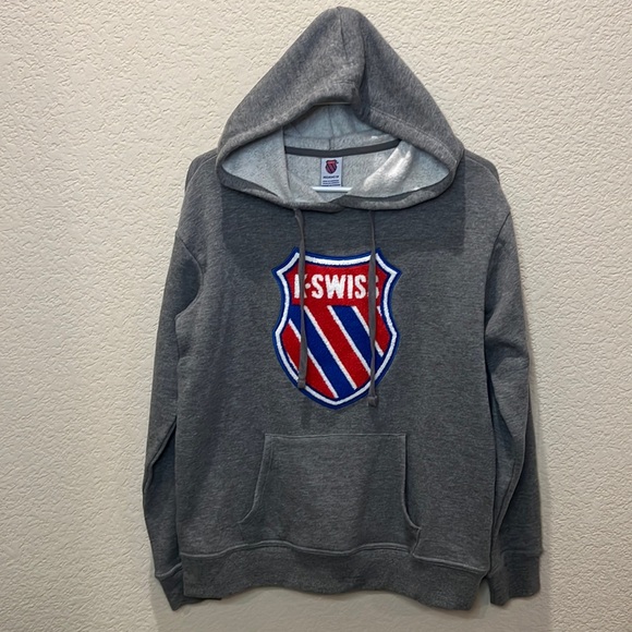 K-SWISS WOMEN’S GOLDEN SLAM HOODIE XS - Picture 1 of 9